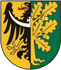 Powiat Wałbrzyski - herb