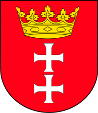 Miasto na prawach powiatu: Gdańsk - herb