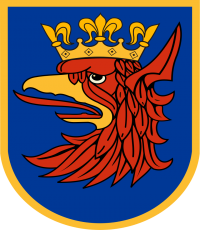 Miasto na prawach powiatu: Szczecin Miasto na prawach powiatu: Szczecin - herb