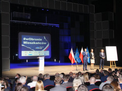 Zgromadzenie samorządowe w obronie społeczności lokalnych, 13 października 2021 r., Warszawa: 1