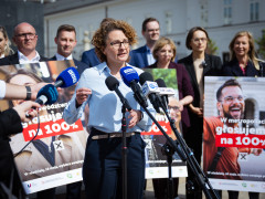Inauguracja samorządowej kampanii profrekwencyjnej „Głosujemy na 100%”, 6 maja 2025 r., Warszawa: 34