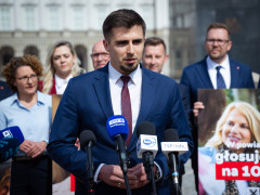 Inauguracja samorządowej kampanii profrekwencyjnej „Głosujemy na 100%”, 6 maja 2025 r., Warszawa: 35