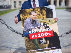 Inauguracja samorządowej kampanii profrekwencyjnej „Głosujemy na 100%”, 6 maja 2025 r., Warszawa: 42