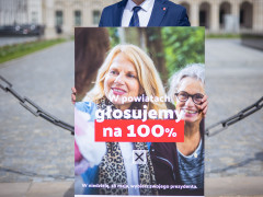 Inauguracja samorządowej kampanii profrekwencyjnej „Głosujemy na 100%”, 6 maja 2025 r., Warszawa: 43