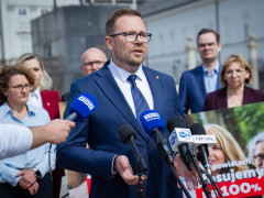 Inauguracja samorządowej kampanii profrekwencyjnej „Głosujemy na 100%”, 6 maja 2025 r., Warszawa: 24
