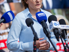 Inauguracja samorządowej kampanii profrekwencyjnej „Głosujemy na 100%”, 6 maja 2025 r., Warszawa: 30