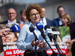 Inauguracja samorządowej kampanii profrekwencyjnej „Głosujemy na 100%”, 6 maja 2025 r., Warszawa: 46