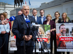 Inauguracja samorządowej kampanii profrekwencyjnej „Głosujemy na 100%”, 6 maja 2025 r., Warszawa: 20