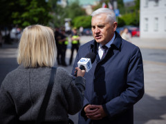 Inauguracja samorządowej kampanii profrekwencyjnej „Głosujemy na 100%”, 6 maja 2025 r., Warszawa: 19