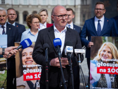 Inauguracja samorządowej kampanii profrekwencyjnej „Głosujemy na 100%”, 6 maja 2025 r., Warszawa: 11