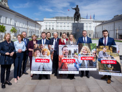 Inauguracja samorządowej kampanii profrekwencyjnej „Głosujemy na 100%”, 6 maja 2025 r., Warszawa: 4