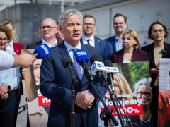 Inauguracja samorządowej kampanii profrekwencyjnej „Głosujemy na 100%”, 6 maja 2025 r., Warszawa: 28