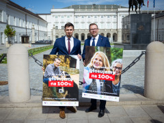 Inauguracja samorządowej kampanii profrekwencyjnej „Głosujemy na 100%”, 6 maja 2025 r., Warszawa: 40