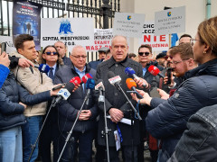 Protest w obronie szpitali powiatowych, 3 marca 2026 r., Warszawa: 5