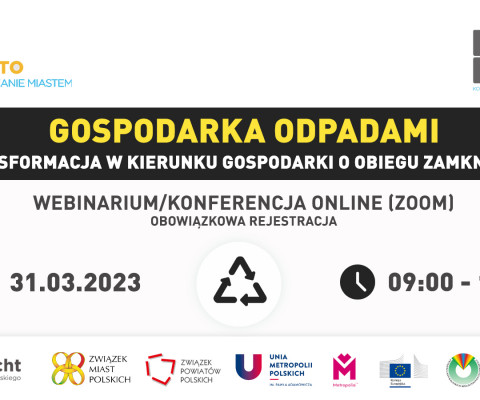 Gospodarka odpadami. Transformacja w kierunku Gospodarki o Obiegu Zamkniętym, 31 marca 2023 r.