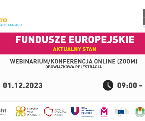 Fundusze europejskie - aktualny stan, 1 grudnia 2023 r., online