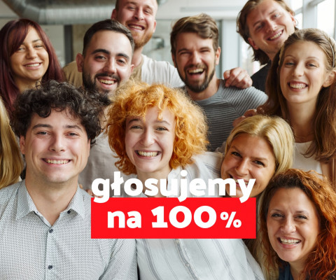 Rusza samorządowa kampania profrekwencyjna „Głosujemy na 100%”