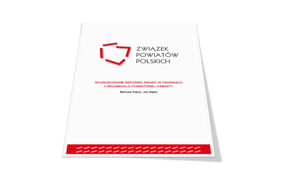 Wpływ reformy edukacji na powiatową oświatę. Wartościowa publikacja