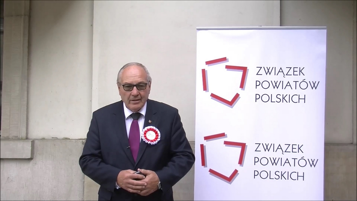 Poseł na Sejm RP Kazimierz Kotowski z życzeniami do samorządowców