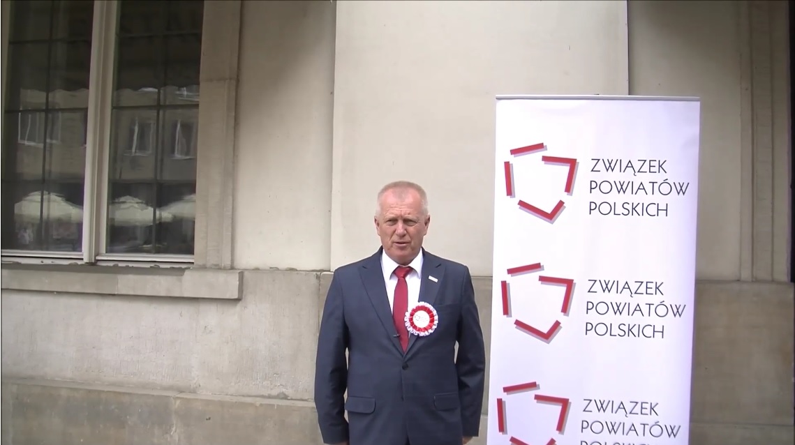 Starosta Krzysztof Fedorczyk podczas Zgromadzenia Jubileuszowego ZPP