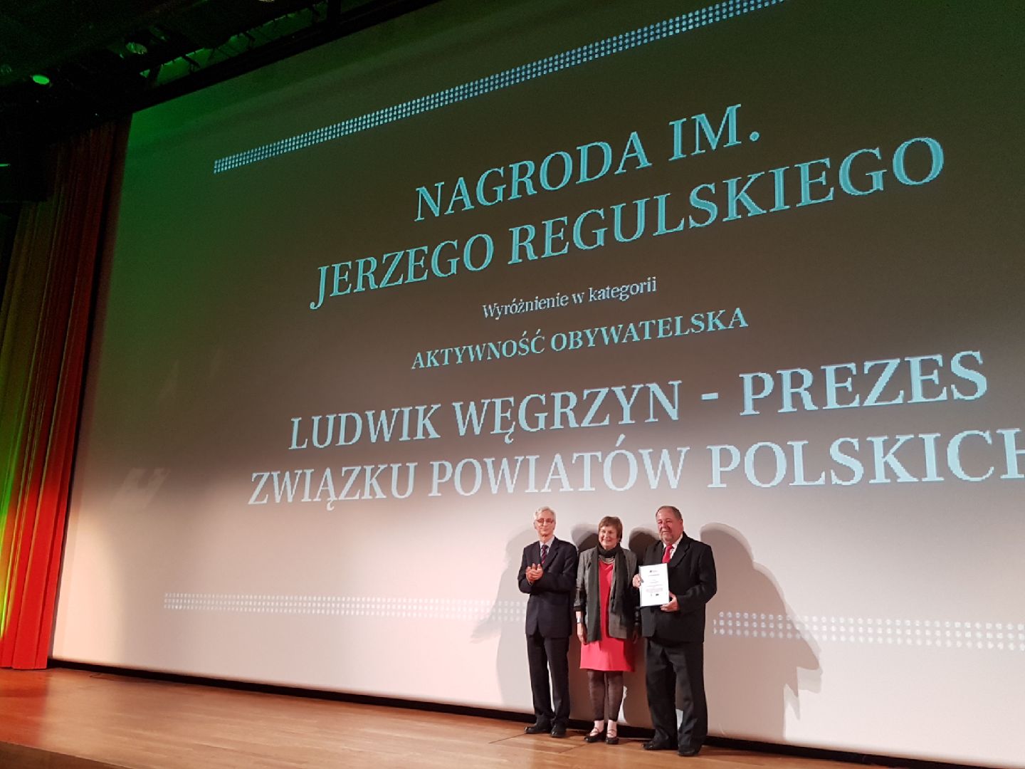Prezes Zarządu ZPP uhonorowany w tegorocznej edycji Nagrody im. Jerzego Regulskiego