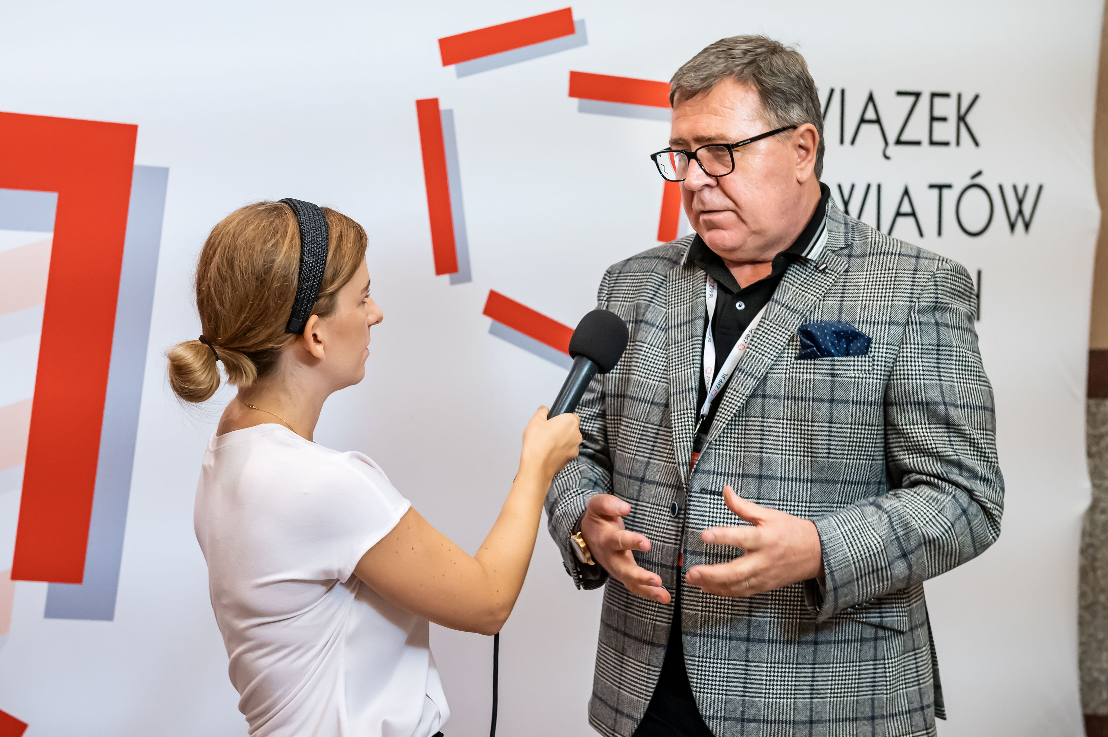 Wywiad TV z Wiceprezesem Zarządu ZPP Janem Grabkowskim podczas Zgromadzenia Ogólnego ZPP