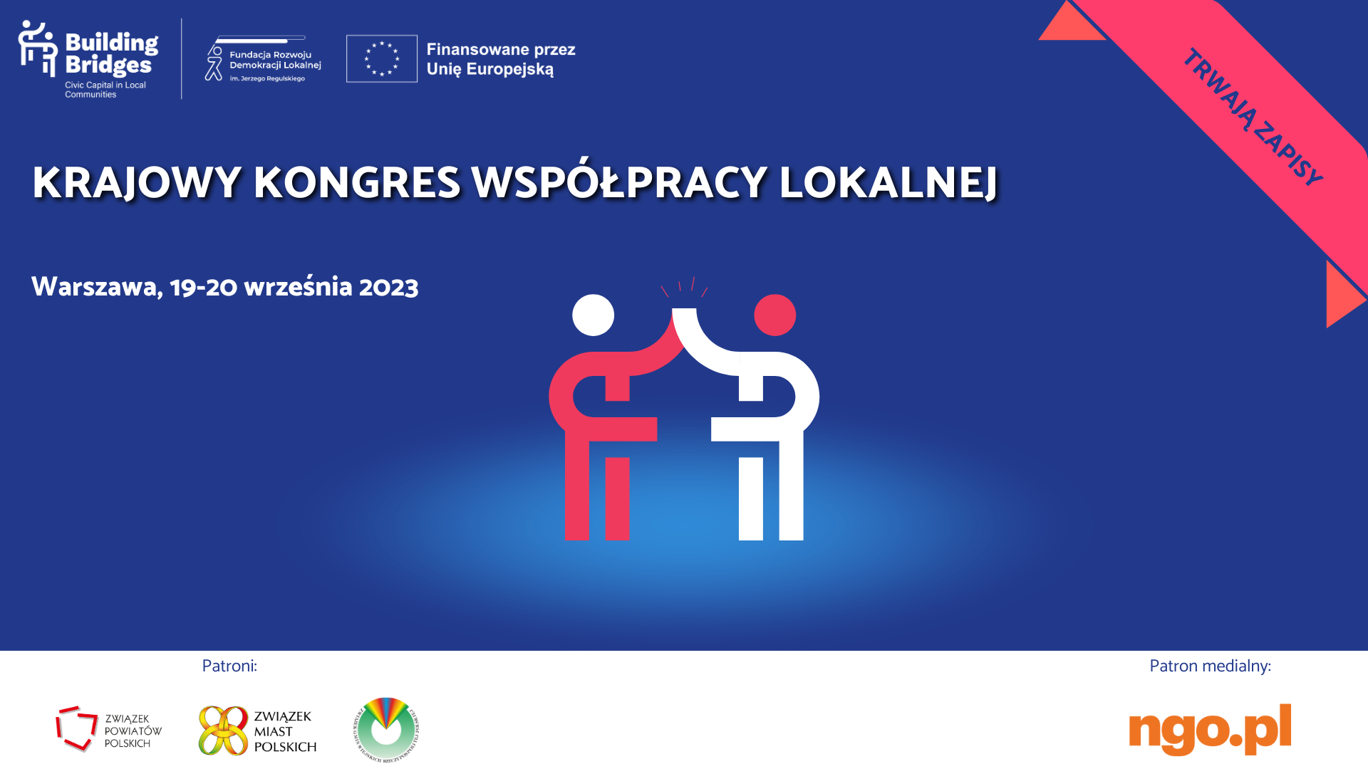 Krajowy Kongres Współpracy Lokalnej, 19-20 września br., Warszawa