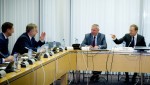 Spotkanie polskiej delegacji do Komitetu Regionów UE z D. Tuskiem, 7 kwietnia 2016 r., Bruksela: 16