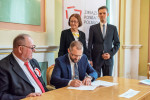 Zgromadzenie Jubileuszowe ZPP - podpisanie umowy z UKSW, 11 września 2018 r., Warszawa: 11