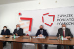 Konferencję prasową ZPP i OZPSP dotyczącą szpitali powiatowych, 16 luty 2021 r., Warszawa: 1