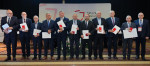 Uhonorowanie 11 samorządowców medalami Bene Meritus Powiatom, 31 maja 2023 r., Karpacz: 2