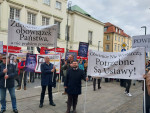 Protest w obronie szpitali powiatowych, 3 marca 2026 r., Warszawa: 8